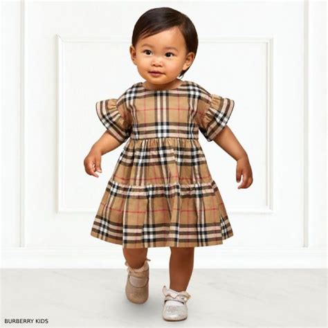 baby girl burberry dress uk|burberry baby girl outfit.